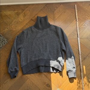 Zara Charcoal Cowl Neck Sweater